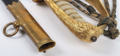 George V Naval Officer&rsquo;s Dress Sword - 12