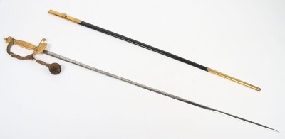Late Victorian Court Sword - 3