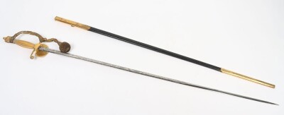 Late Victorian Court Sword - 4
