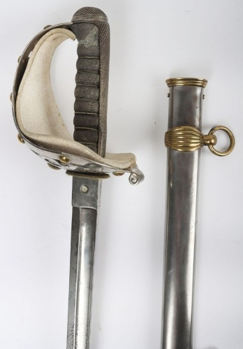 Scarce GVR Officer&rsquo;s Sword of the Shropshire Yeomanry Cavalry