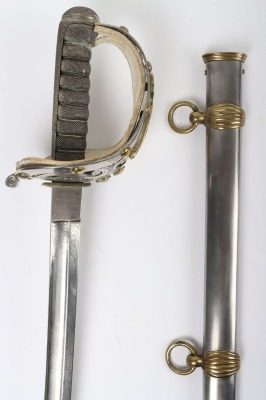 Scarce GVR Officer&rsquo;s Sword of the Shropshire Yeomanry Cavalry - 2