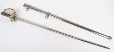 Scarce GVR Officer&rsquo;s Sword of the Shropshire Yeomanry Cavalry - 5