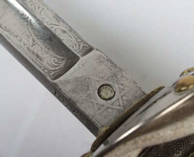 Scarce GVR Officer&rsquo;s Sword of the Shropshire Yeomanry Cavalry - 8