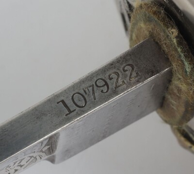 Scarce GVR Officer&rsquo;s Sword of the Shropshire Yeomanry Cavalry - 11