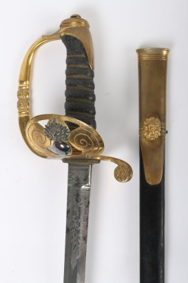 Victorian Honourable Artillery Company Officer&rsquo;s Regulation Dress Sword