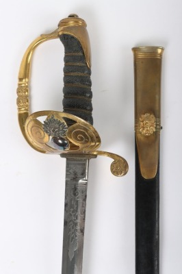 Victorian Honourable Artillery Company Officer&rsquo;s Regulation Dress Sword