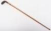 A 19th century &lsquo;Sunday Stick&rsquo; walking cane