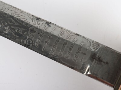 Victorian Honourable Artillery Company Officer&rsquo;s Regulation Dress Sword - 9