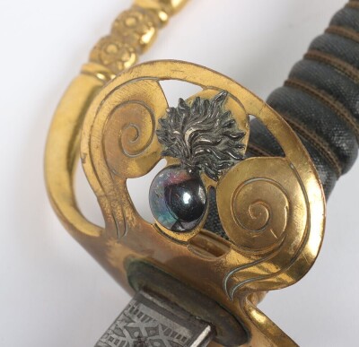 Victorian Honourable Artillery Company Officer&rsquo;s Regulation Dress Sword - 11