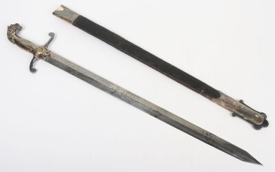 An Unusual Victorian Presentation Bandsman&rsquo;s Sword, - 4