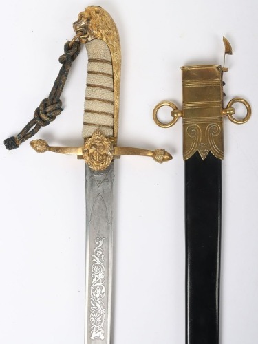 Post 1901 Royal Naval Reserve Officer&rsquo;s Dress Dirk