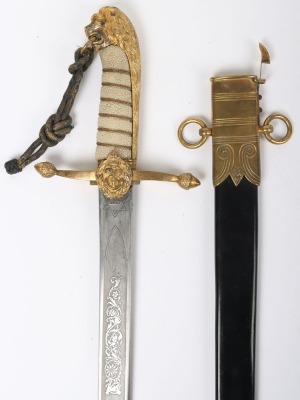 Post 1901 Royal Naval Reserve Officer&rsquo;s Dress Dirk