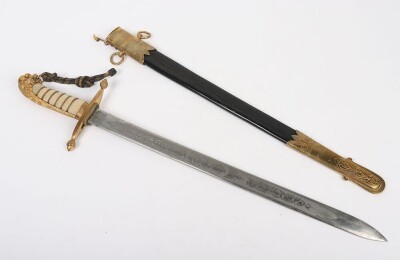 Post 1901 Royal Naval Reserve Officer&rsquo;s Dress Dirk - 4