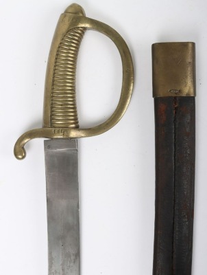French 1st Empire Military Sidearm Briquet - 2