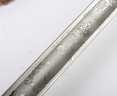 British GVR 1895 Pattern Infantry Officer&rsquo;s Sword - 9