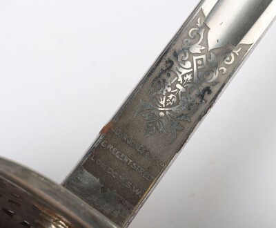 British GVR 1895 Pattern Infantry Officer&rsquo;s Sword - 10