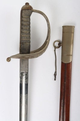 Edward VII Heavy Cavalry Officer&rsquo;s Undress Pattern Sword - 2