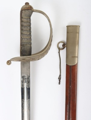 Edward VII Heavy Cavalry Officer&rsquo;s Undress Pattern Sword - 3