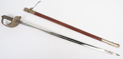 Edward VII Heavy Cavalry Officer&rsquo;s Undress Pattern Sword - 4