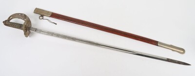 Edward VII Heavy Cavalry Officer&rsquo;s Undress Pattern Sword - 5
