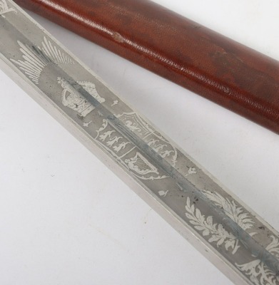 Edward VII Heavy Cavalry Officer&rsquo;s Undress Pattern Sword - 7