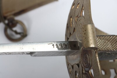 Edward VII Heavy Cavalry Officer&rsquo;s Undress Pattern Sword - 11