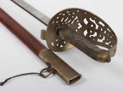 Edward VII Heavy Cavalry Officer&rsquo;s Undress Pattern Sword - 13