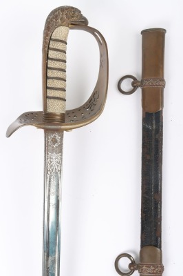 George V Royal Air Force Officers Sword - 2