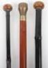 Three novelty walking canes - 3
