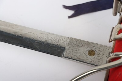 Victorian Scottish Basket Hilt Broadsword - 9