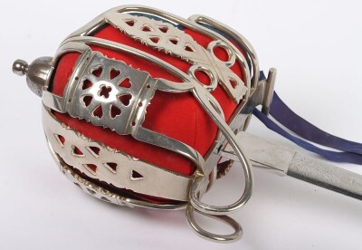 Victorian Scottish Basket Hilt Broadsword - 11