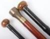 Three novelty walking canes - 6