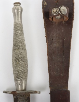WW2 British 1st Pattern, Fairbairn & Sykes (F.S) Commando Fighting Knife. - 2