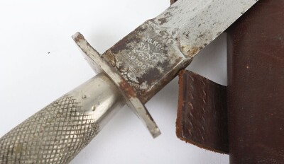 WW2 British 1st Pattern, Fairbairn & Sykes (F.S) Commando Fighting Knife. - 4
