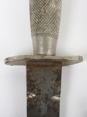 WW2 British 1st Pattern, Fairbairn & Sykes (F.S) Commando Fighting Knife. - 8