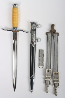 East German D.D.R Army Officers Dress Dagger - 3
