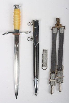 East German D.D.R Army Officers Dress Dagger - 4
