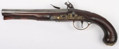 A 20 Bore Flintlock Holster Pistol by Heylin c.1770 - 2