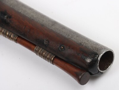 A 20 Bore Flintlock Holster Pistol by Heylin c.1770 - 6
