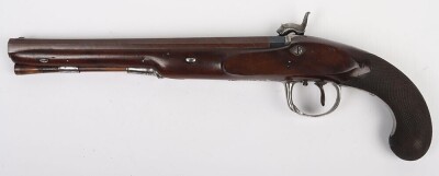 A 28bore Percussion Duelling Pistol by BARBER - 2