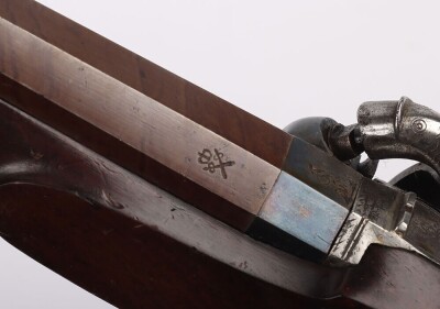 A 28bore Percussion Duelling Pistol by BARBER - 7