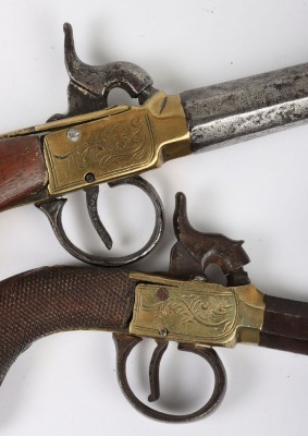 A Boxlock Percussion Pocket Pistol - 3