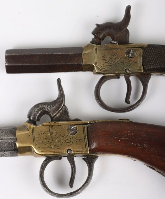 A Boxlock Percussion Pocket Pistol - 5