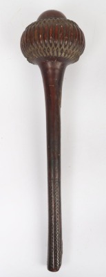 19th Century Fiji Islander&rsquo;s Hard Wood Throwing Club Ula - 2