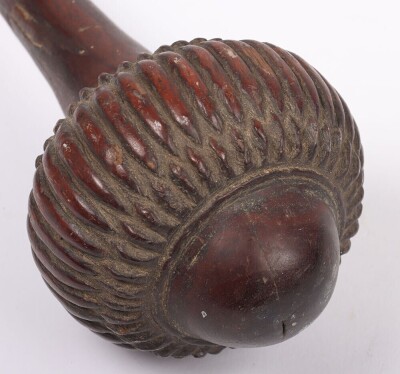 19th Century Fiji Islander&rsquo;s Hard Wood Throwing Club Ula - 4