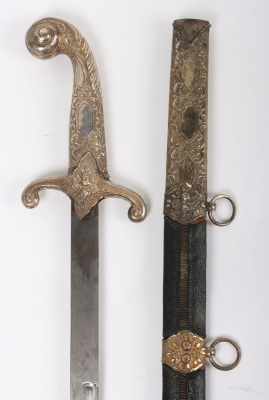 Turkish Silver Mounted Dress Sword - 2