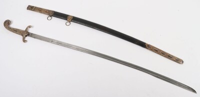 Turkish Silver Mounted Dress Sword - 3