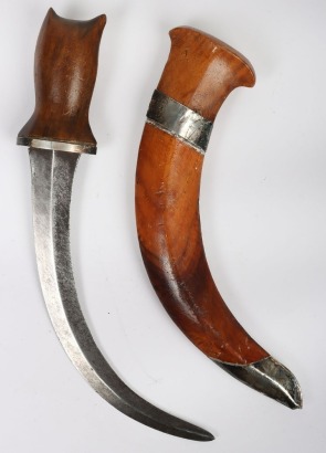 Malayan Dagger of Jambya Type, Late 19th Century