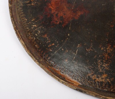 A Late-19th Century Indian Hide Shield Dhal - 4