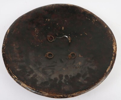 A Late-19th Century Indian Hide Shield Dhal - 6